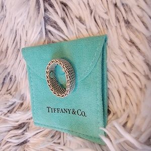 Tiffany & Co. Mesh Ring Size 7